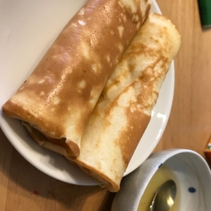 簡単で美味しい〜
ホットケーキ嫌いなパパも気に入りました★